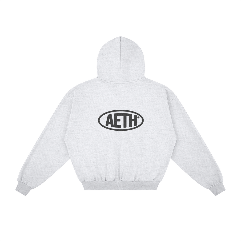 AETH Glitz - Glitter Logo Zip Hoodies
